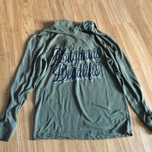 Doughnuts and Deadlifts Warm Up Hoodie